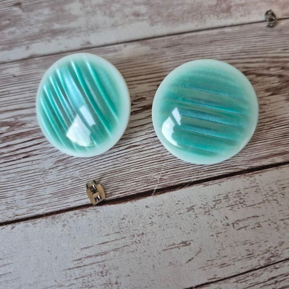 Vintage Lucite 1980s Deadstock Earrings